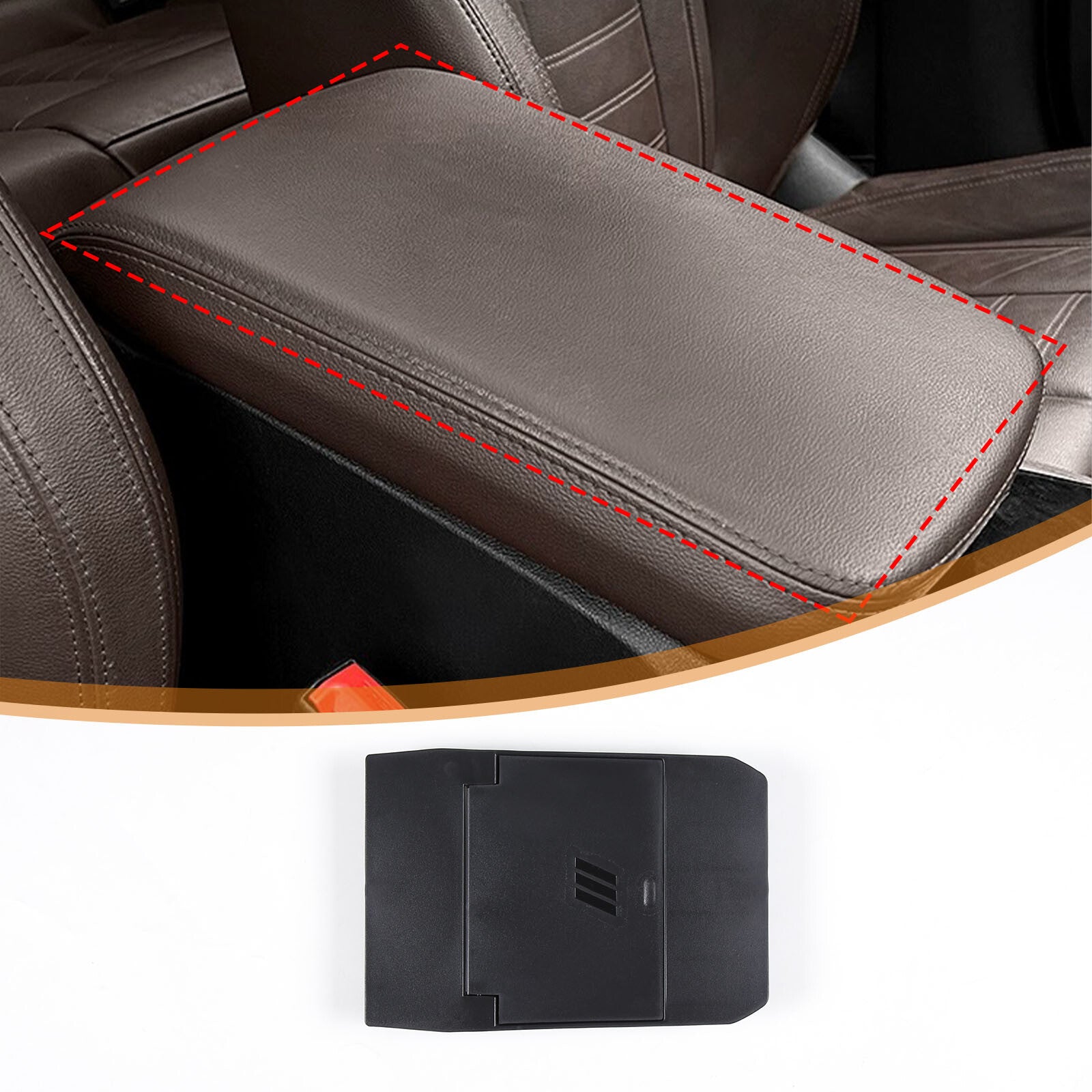Armrest Hidden Compartment Privacy Storage Box Suitable for X3, X4, and iX3 (2022-23) n