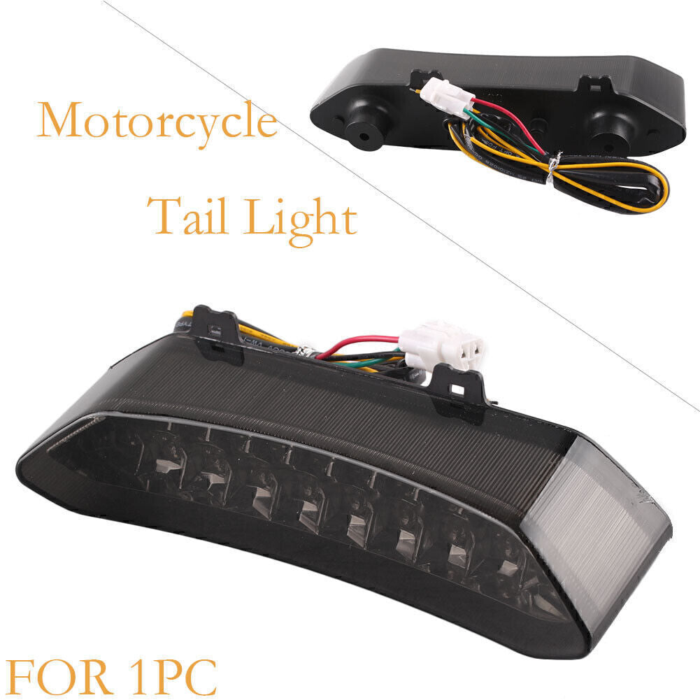 Fit for Yamaha YZF R1 2002 2003 Smoke Motorcycle LED Brake Stop Rear Tail Light