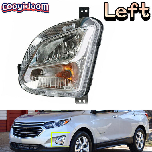 Fog Light Left Front Driver Side Signal Lamp for Chevrolet Equinox 2018-2020