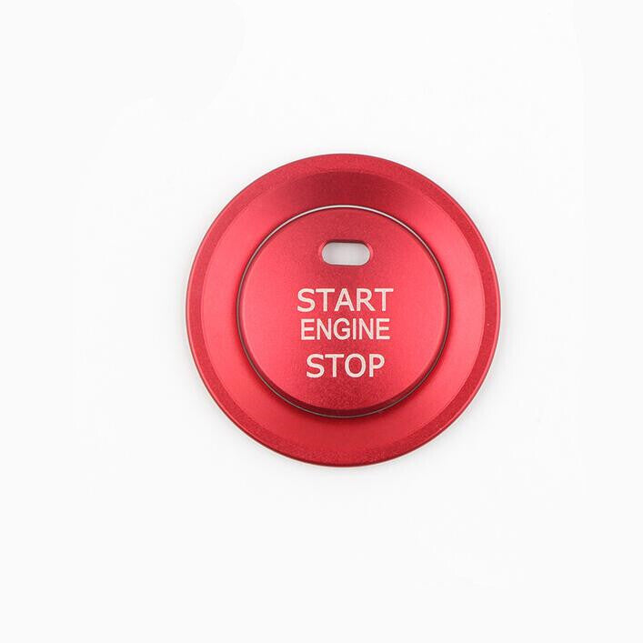 Fit for Hyundai for Elantra 2017-2020 Red ENGINE START STOP Switch Button Cover Trim v