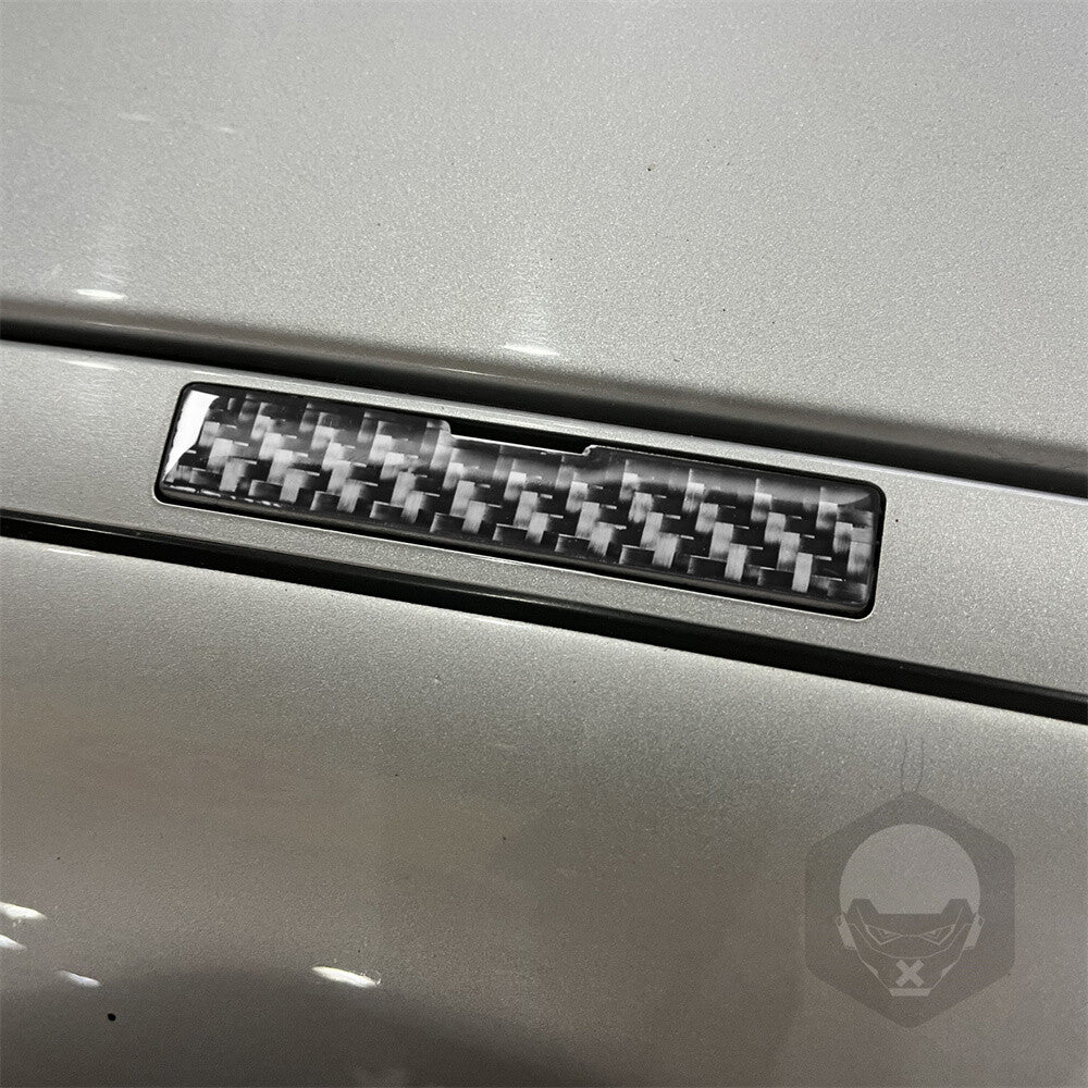Carbon Fiber Car Roof Decoration Cover Trim Fit for Benz CLS Class C219 2004-09