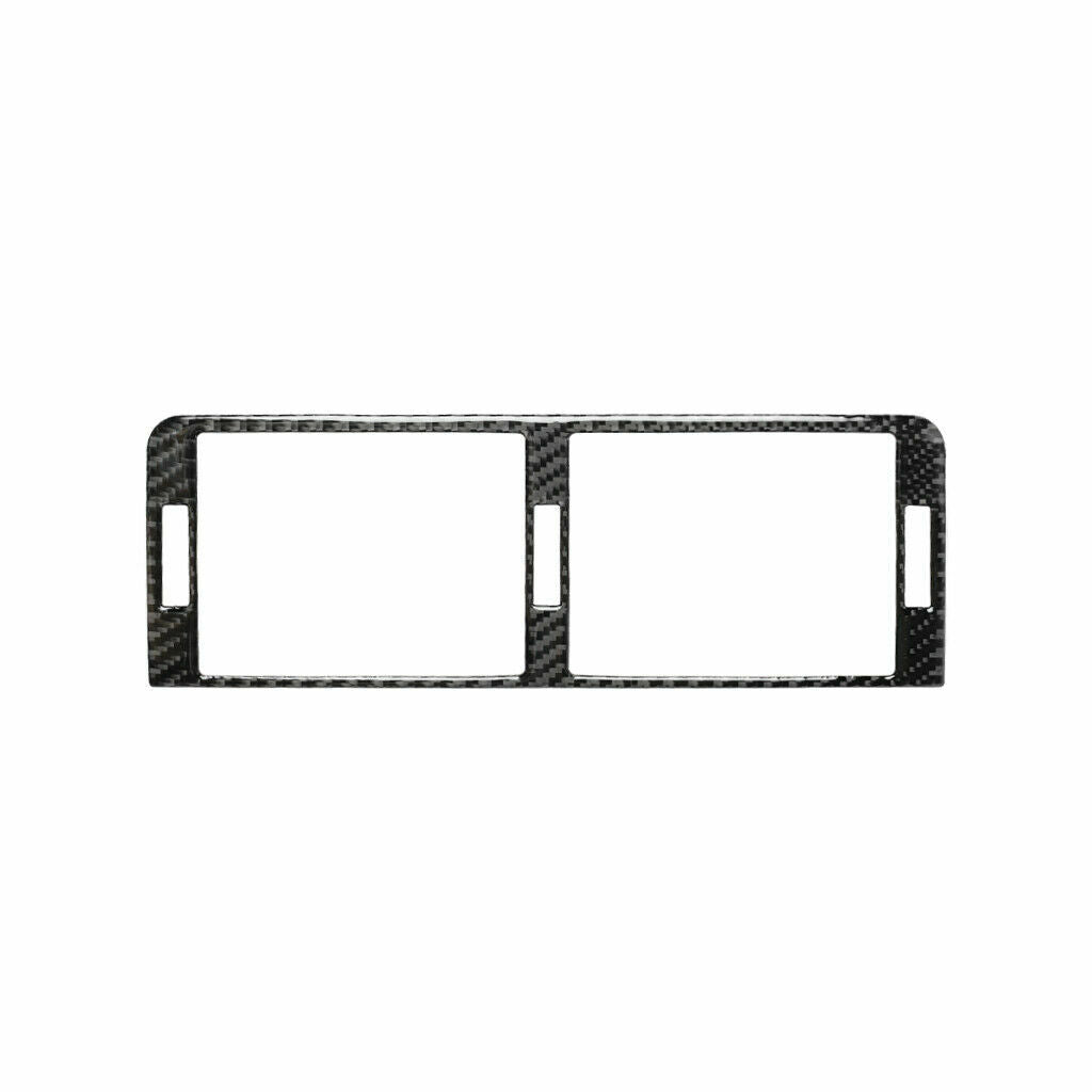 Carbon Fiber Interior Air Vent Outlet Cover Trim for BMW 3 Series E46 1998-2005