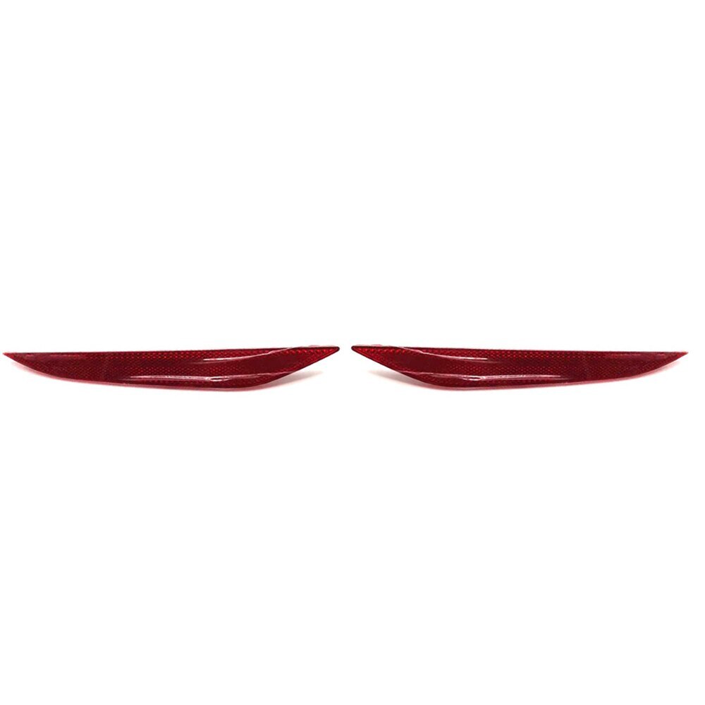 Pair for Alfa Romeo for Stelvio 2017-2022 Rear Bumper Reflector Rear Brake Lamp