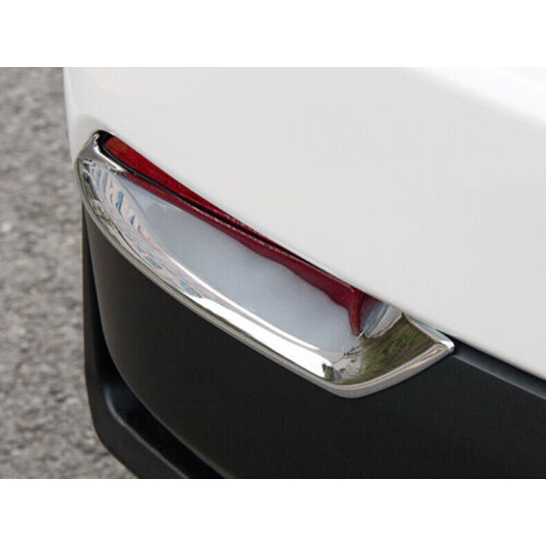for Lexus NX200t 300 300h 2015-2021 Chrome Rear Fog Light Lamp Bumper Bezel Trim