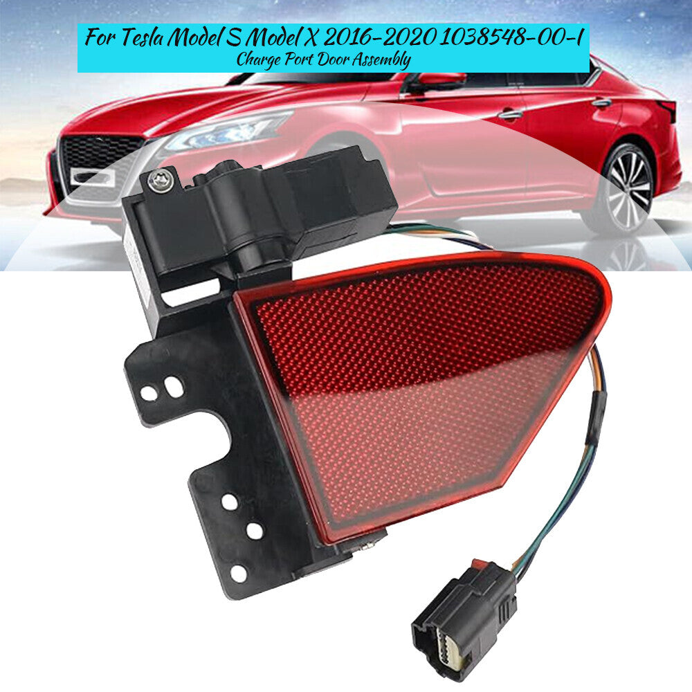 Charge Port Door Assembly for Tesla for Model S For Model X 2016-2020 1038548-00-I