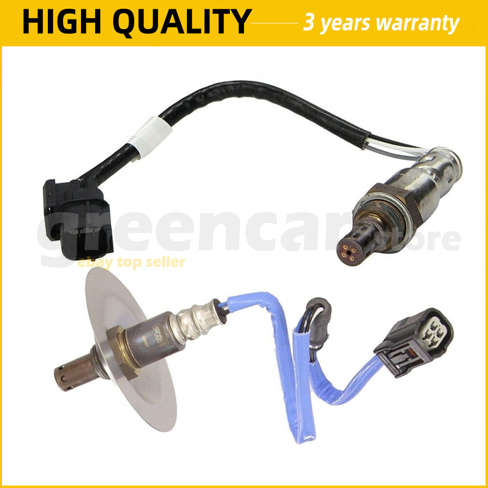 Two-pack of O2 sensor upstream + downstream components suitable for 2006-2011 for Honda for Civic 1.3L oxygen sensors. Q