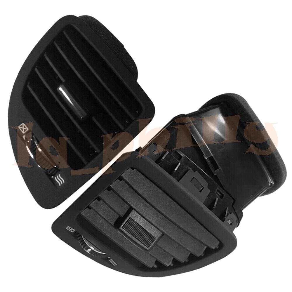 2x Left Right Side A/C Air Outlet Vent Duct Black Fit For Sportage 2005-10