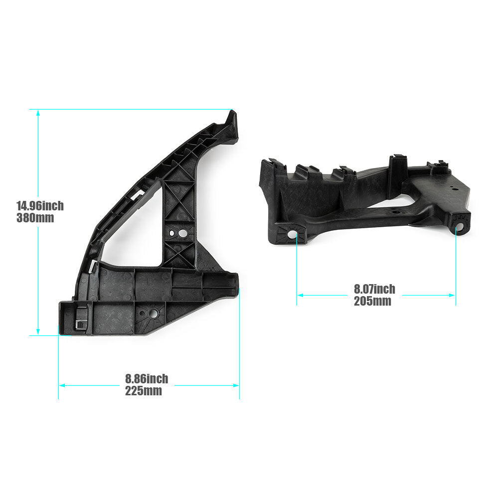 2X Front Headlight Bracket Hold Mount Retainer for Honda for CIVIC Sedan 2016-2021