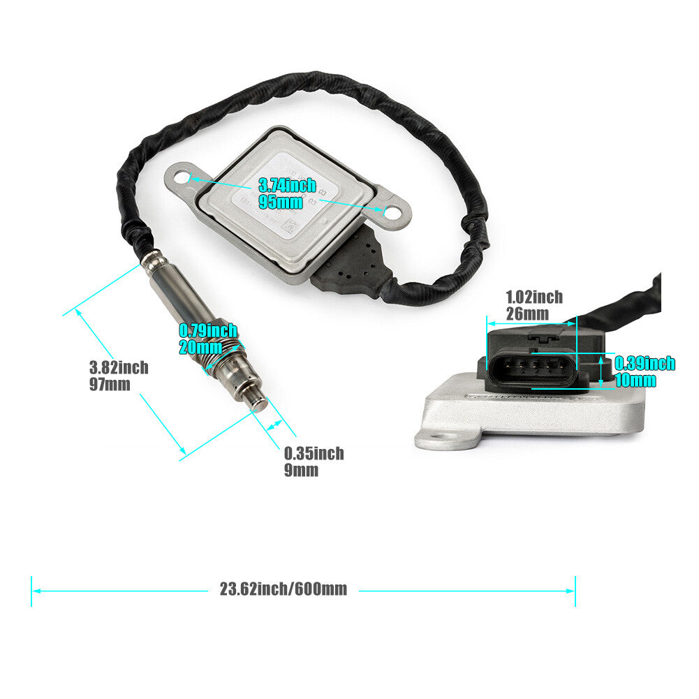 (2) The new Nox sensor is compatible with for Mercedes W212 W222 C218 X218 A207 C207 A0009053403- v