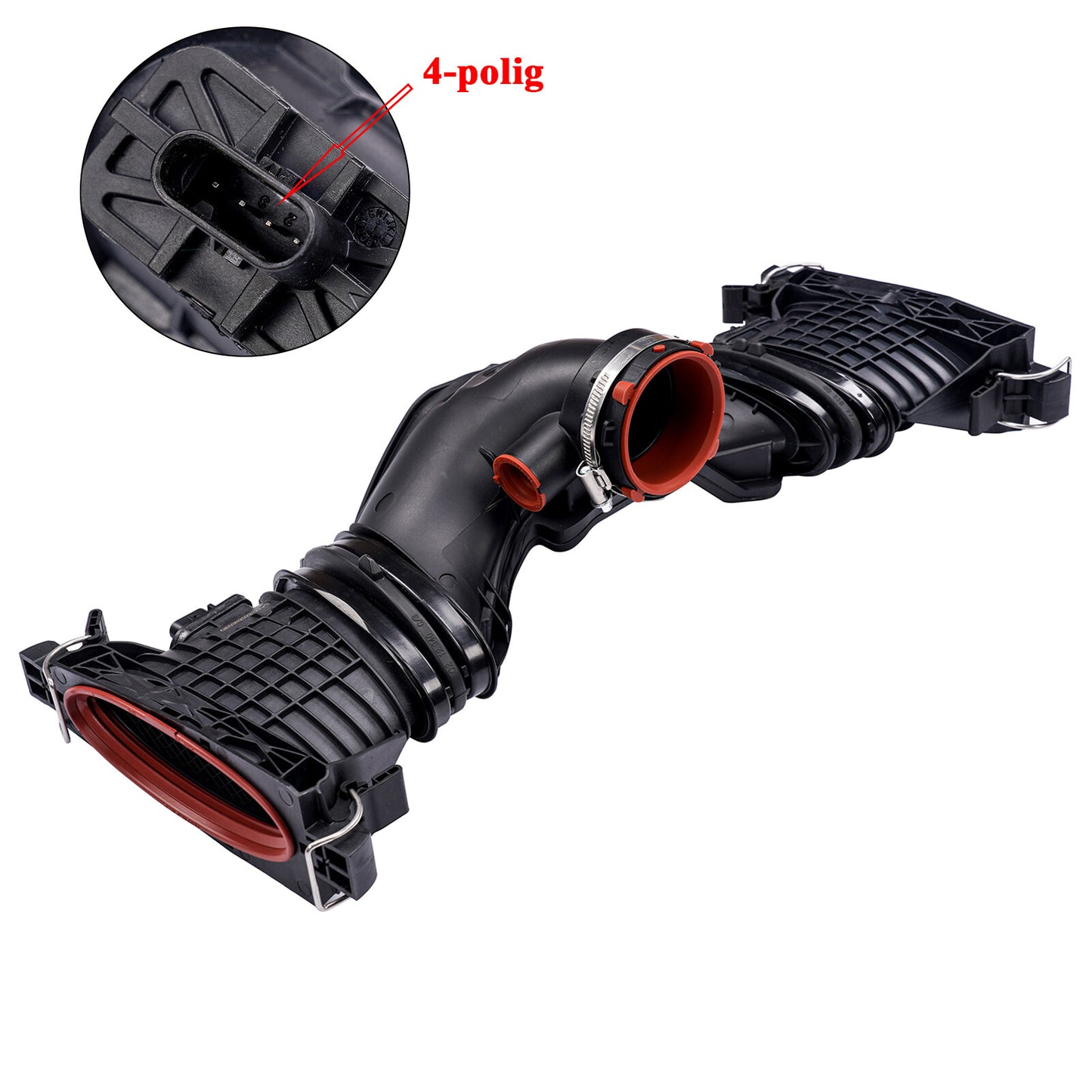 Air Cleaner Intake-Duct Hose 6420901642 for Mercedes GL350 ML350 4Matic 4 PIN
