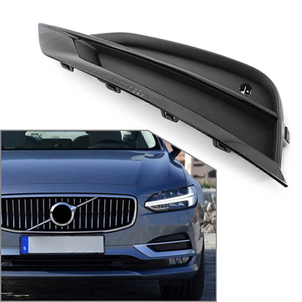 Left Side Front Bumper Fog Light Grille for Volvo S90 V90 2016-2019 17 31425447