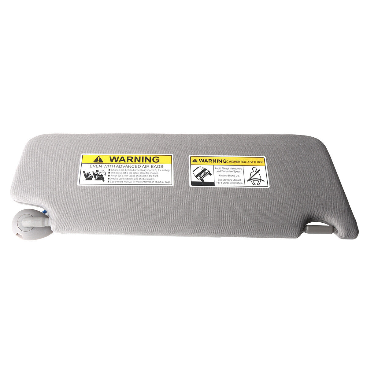 for Honda Pilot 2016-22 83280-TG7-A12ZB Left Sun Visor Driver Gray & Line Light