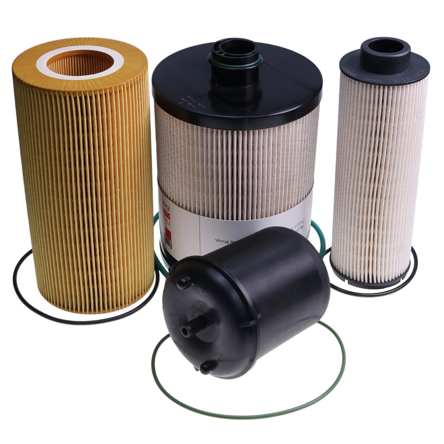 Filter Kit for Paccar MX-13 Engine oil fuel Element  Water Separator Filters