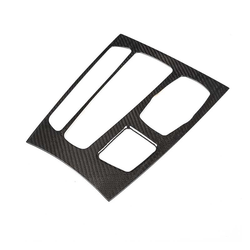 carbon fiber automotive gear shift cover trim for X5 F15 2014-2018 n