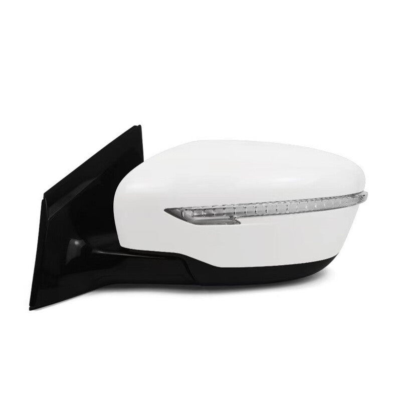 13-pin white left driver's side door mirror for Nissan Murano 2015-2019
