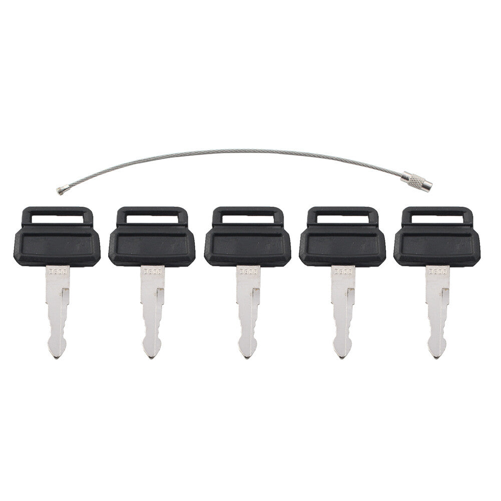 5PCS Key Metal Excavator Heavy Equipment 2172-00218 for DOOSAN D300