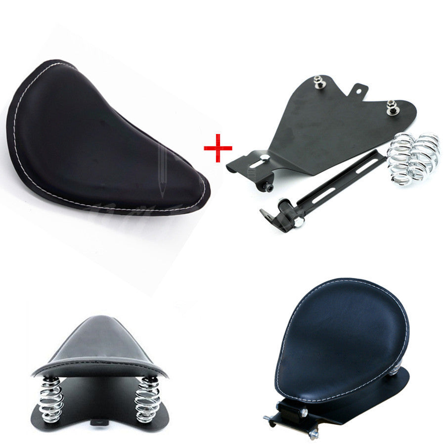 Motorcycle Black Solo Driver for Seat Base Spring Bracket Kit for Harley Sportster