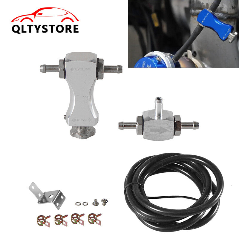 Adjustable Tee Manual Turbo Boost Controller Bleed Valve Petrol Diesel Kit