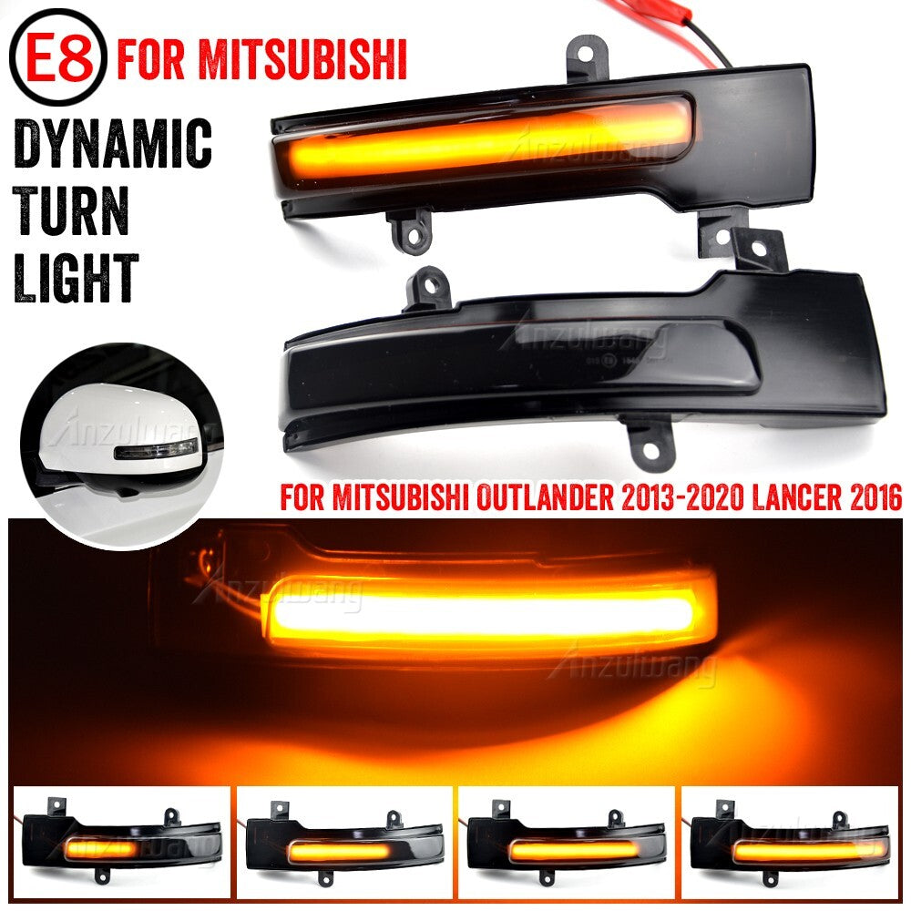 Dynamic Turn Signal Light for Mitsubishi Outlander 2013-2020 Lancer 2016