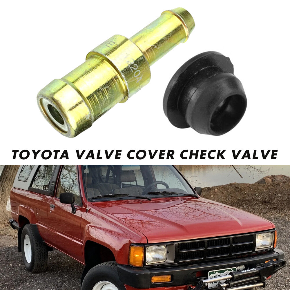 PCV valve + cable ring kit for 85-95 4Runner pickup truck 2.4 L4 3.0 V6 1220435040- n