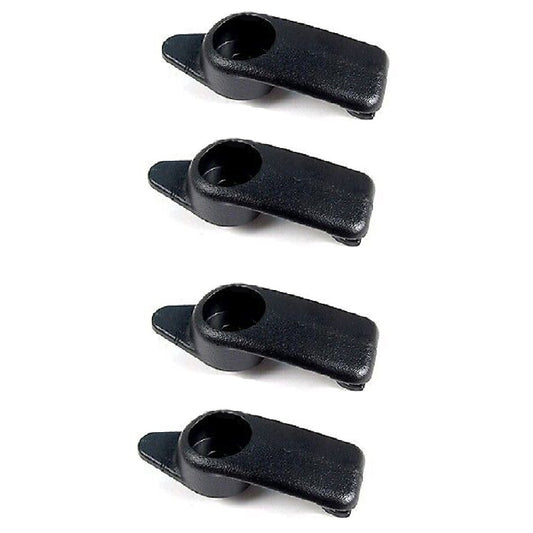 4-Pack for 1997-2004 for Corvette C5 Black Sun Visor Clip Brackets n