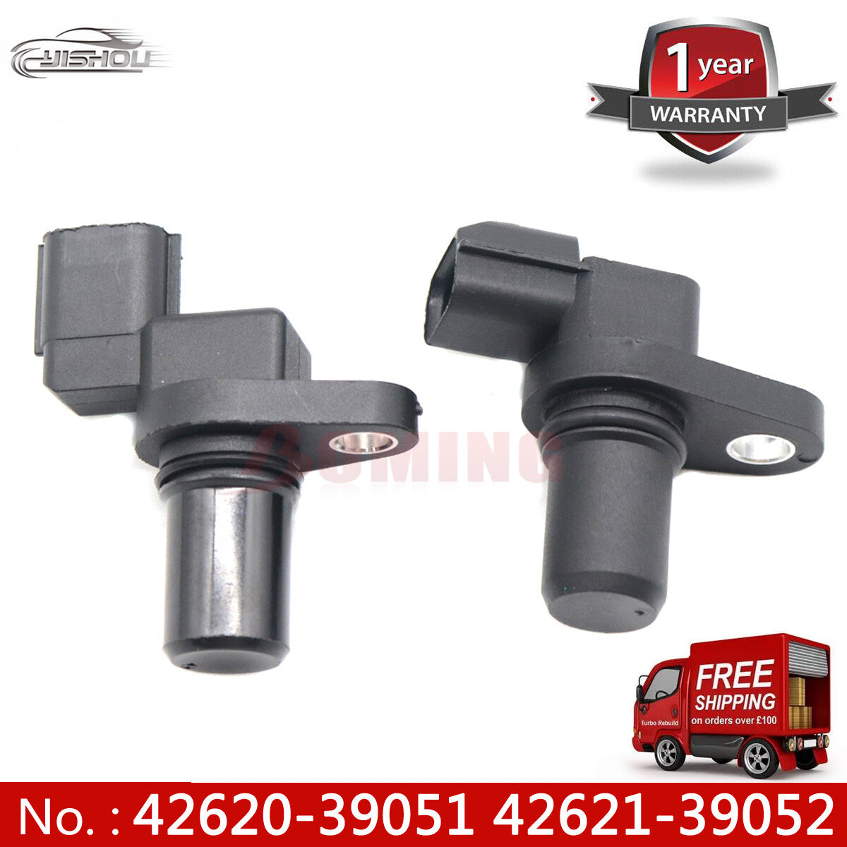 Input and output speed sensors for Hyundai for Elantra , Azera, and for Kia Soul (2PCS)