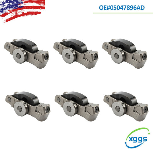 6PCS For 2016-2024 for Jeep for Chrysler for Dodge Durango 3.6L 5047896AD Valve Rocker Arm Q