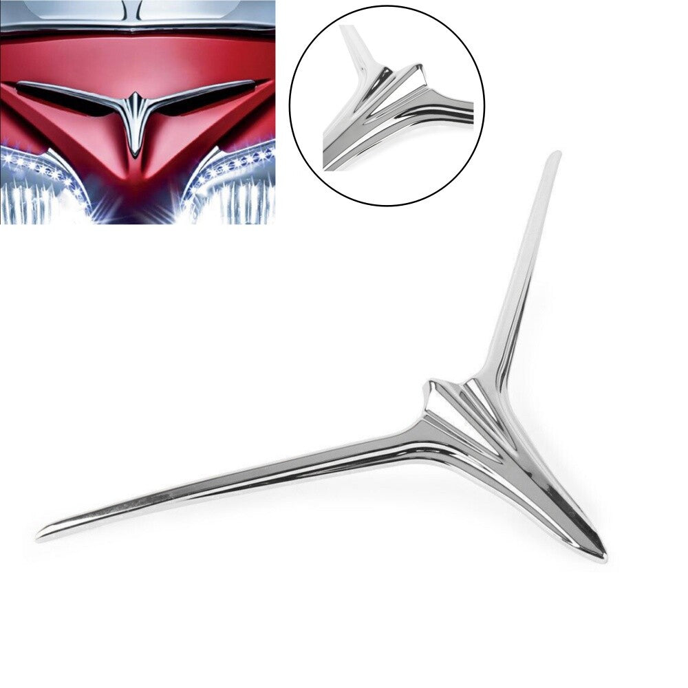 Chrome Fairing Scoop Eyebrow Accent Upper for Honda Goldwing GL1800 2012-2017