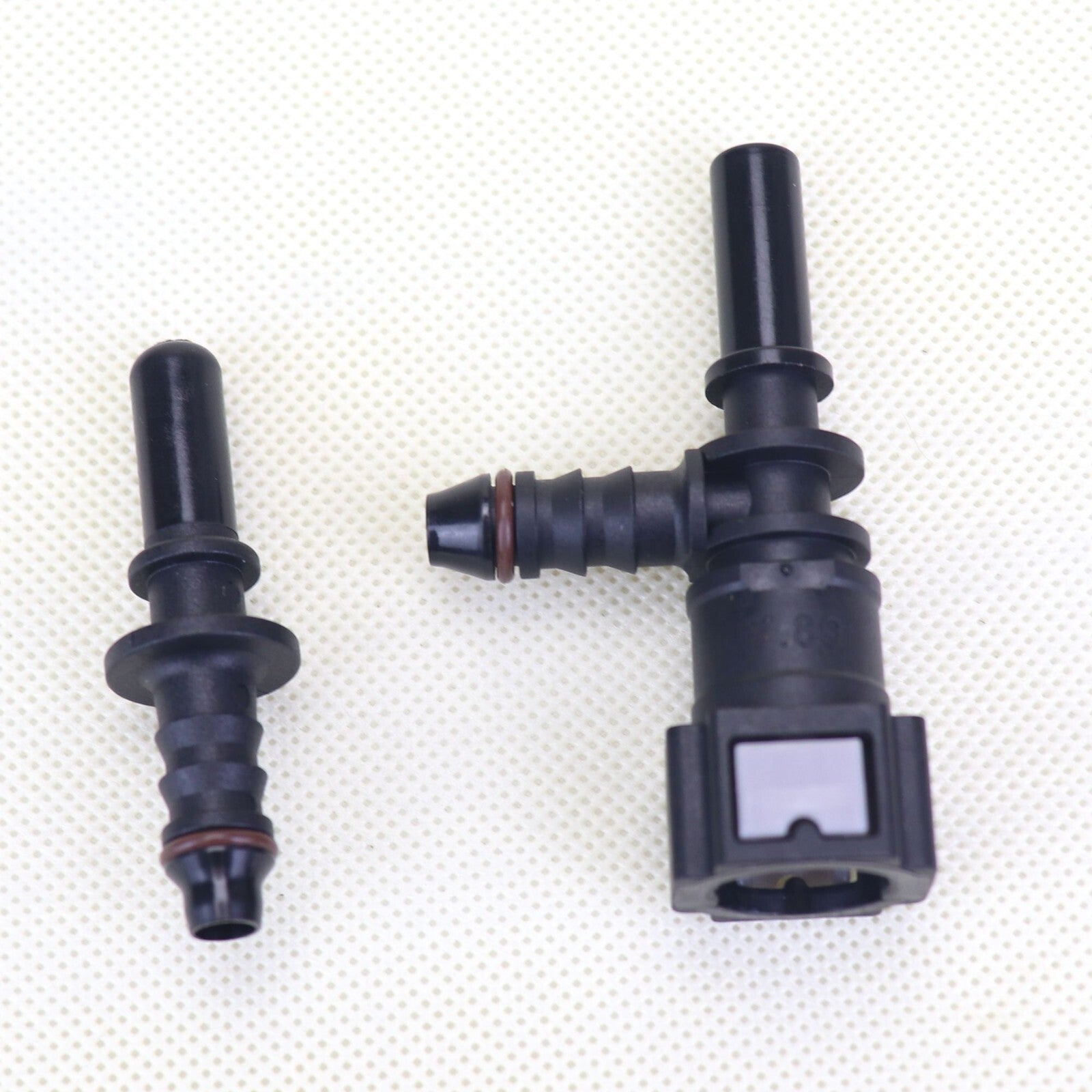 1 set Nylon Fuel Line Quick Connect Release Hose Disconnect Hose 7.89mm SAE 1/4
