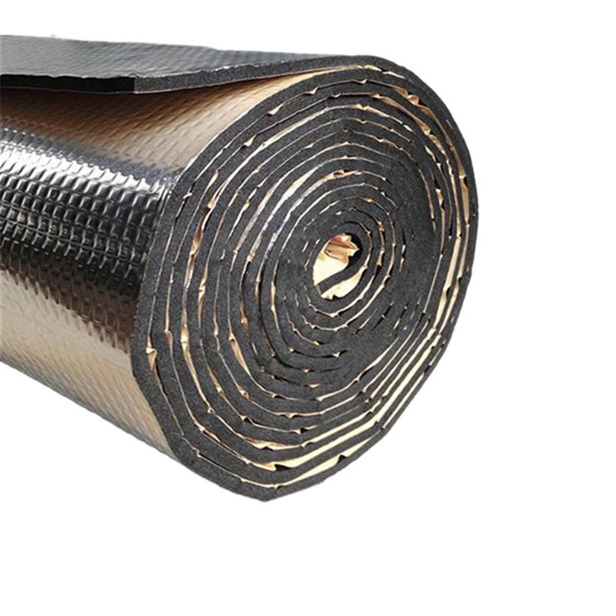 Sound Deadener Car Insulation Heat Shield Self-Adhesive Mat For Firewall Hood Q