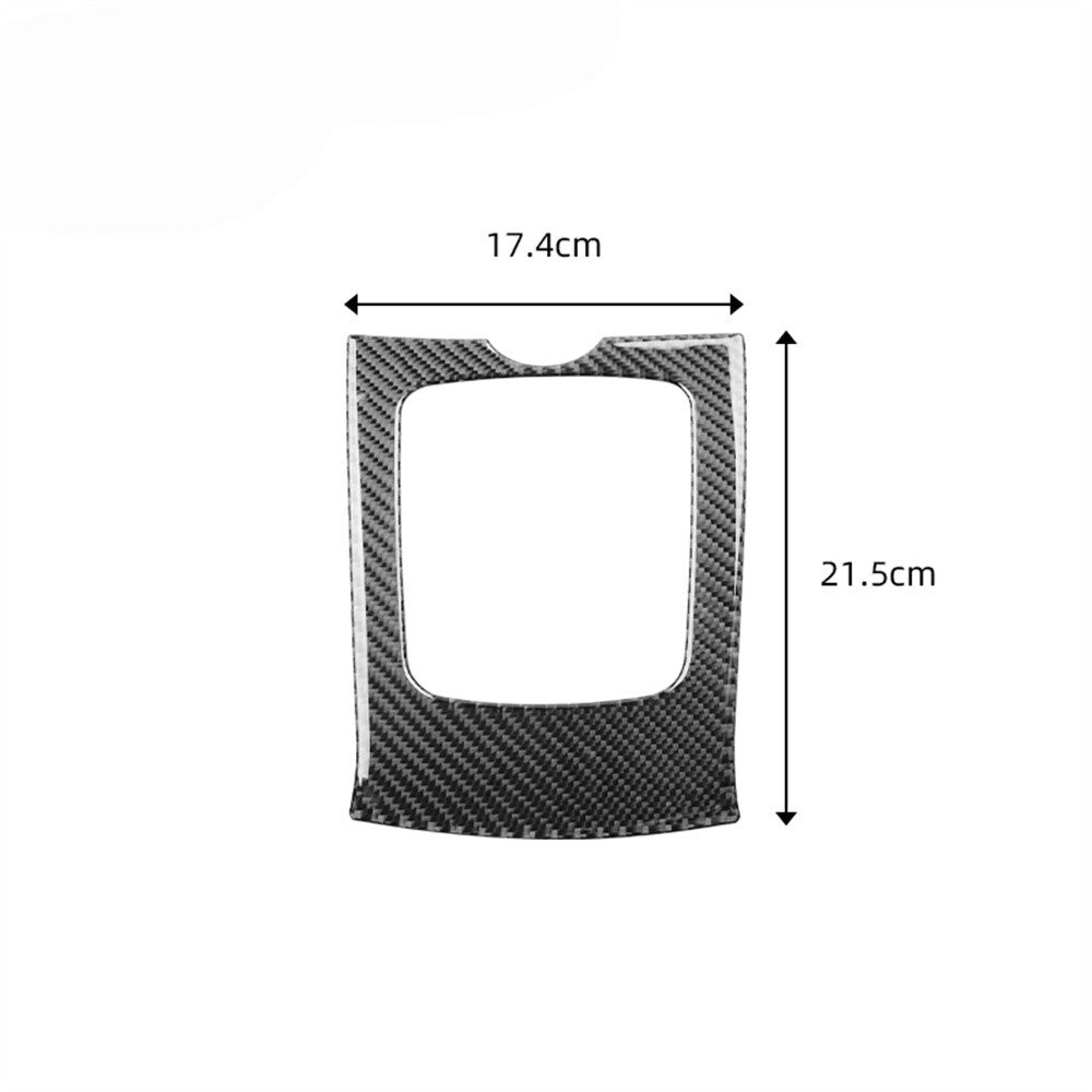 Carbon Fiber Gear Shift Outer Frame Cover Trim Fit for Toyota for Corolla 2007-2013
