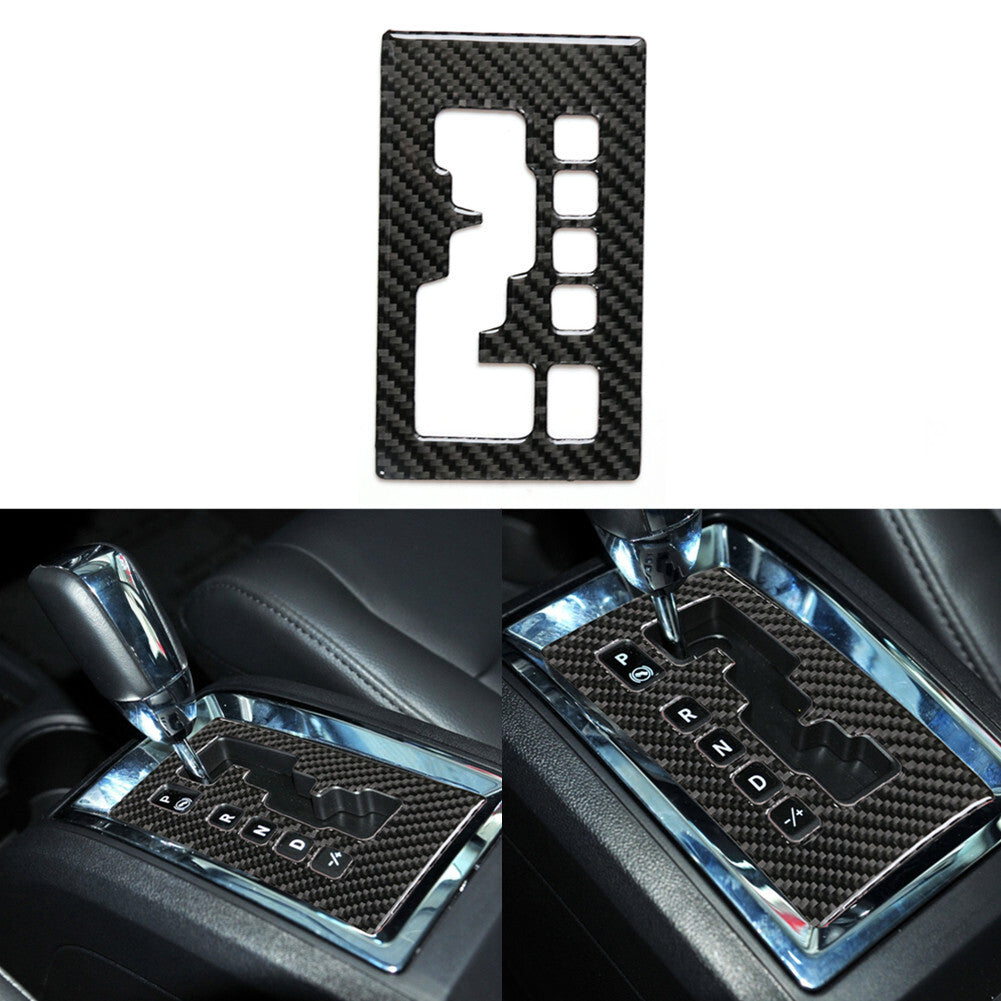 Carbon Fiber Inner Gear Shifter Panel Trim for Dodge Journey 2010 SXT SE Type A
