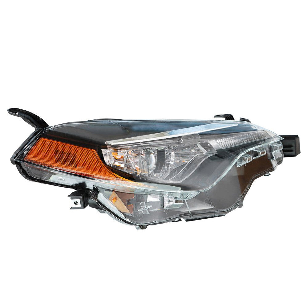 Front halogen headlight assembly suitable for 2017-2019 for Corolla L LE Eco right side - n