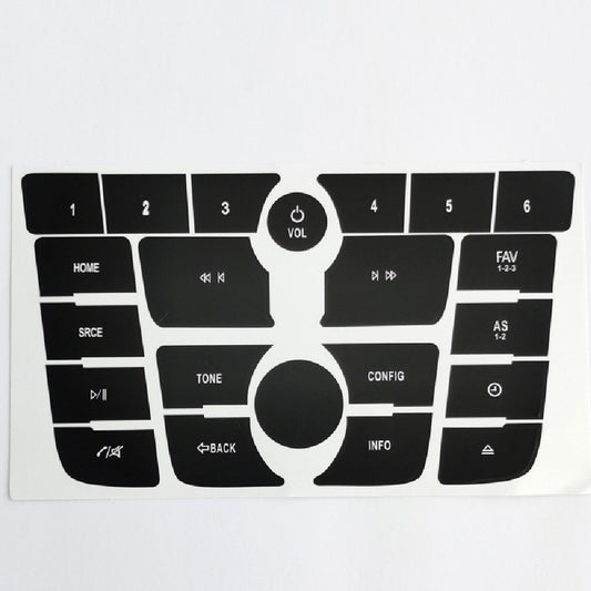 Radio Button Repair Decal Sticker Set for Buick Verano 2012-2015
