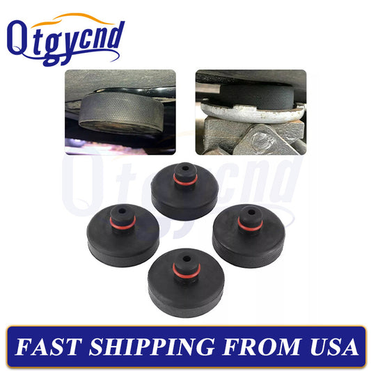 4Pcs Rubber Jack Lift Pad Adapter Tool Black Fit for Tesla Model 3/Y/S/X New