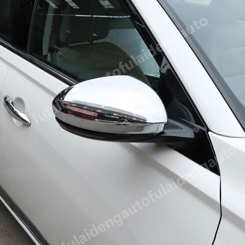 for Nissan Altima 2019-2022 ABS Chrome Side View Rearview Mirror Cover Trim Cap