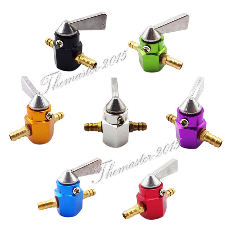 CNC Petrol Fuel Tap Inline Petcock Valve Switch for Honda for Yamaha ATV Motorcycle Q
