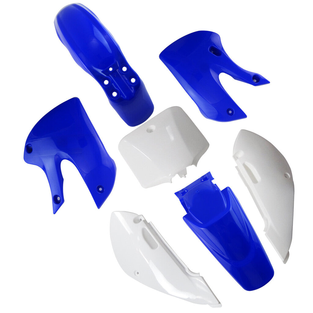 Blue Plastics Kit Fuel Tank for Seat For KLX110 KX65 DRZ110 Pit Dirt Bike Atomik 140