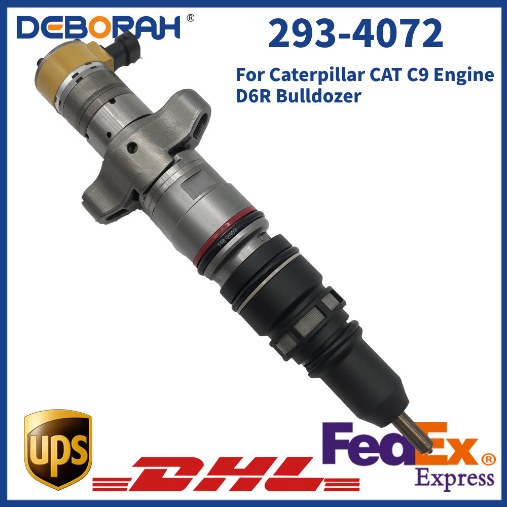 Diesel Fuel Injector 293-4072 2934072 Fuel Injection Nozzle for CAT C9 engine