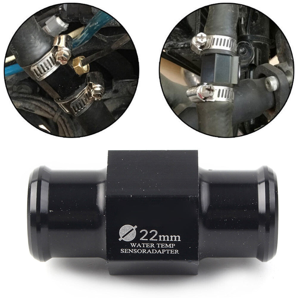 22mm Water Temperature Joint Pipe Gauge Meter Radiator Sensor Hose Adapter Q