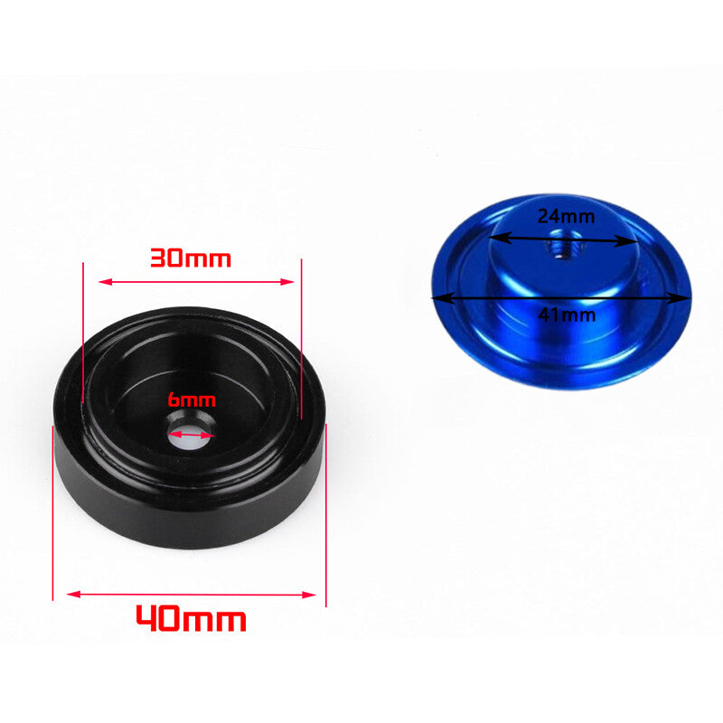 40mm Rear Wiper Block Off Delete Plug Cap Grommet for Civic Integra RSX Blue Q