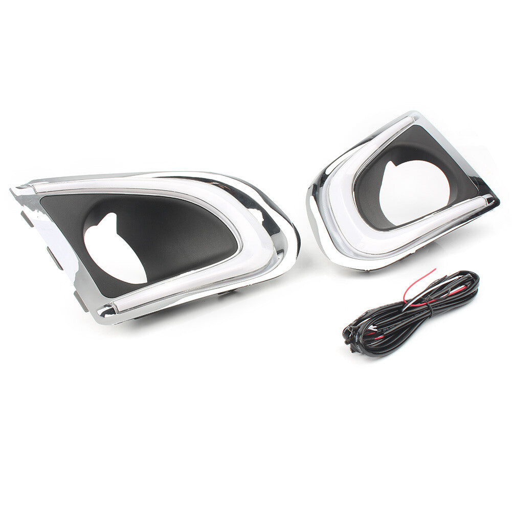 for Chevy for Chevrolet Trax 2013-15 12V LED Daytime Running Light w/Turn Signal Q