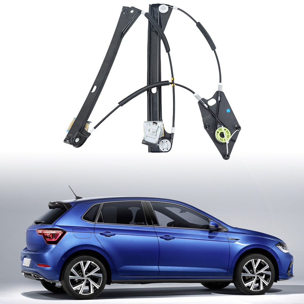 F¨¹r for VW Polo 2009-2022 Fensterheber Elektrisch Ohne Motor Vorne Rechts 6R4837462