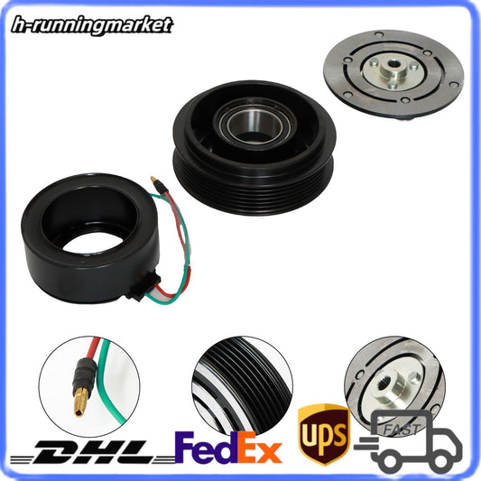 Air A/C Compressor Clutch Kit For 2001-2005 for Honda for Civic 4 CYL 1.7L 1630 3657