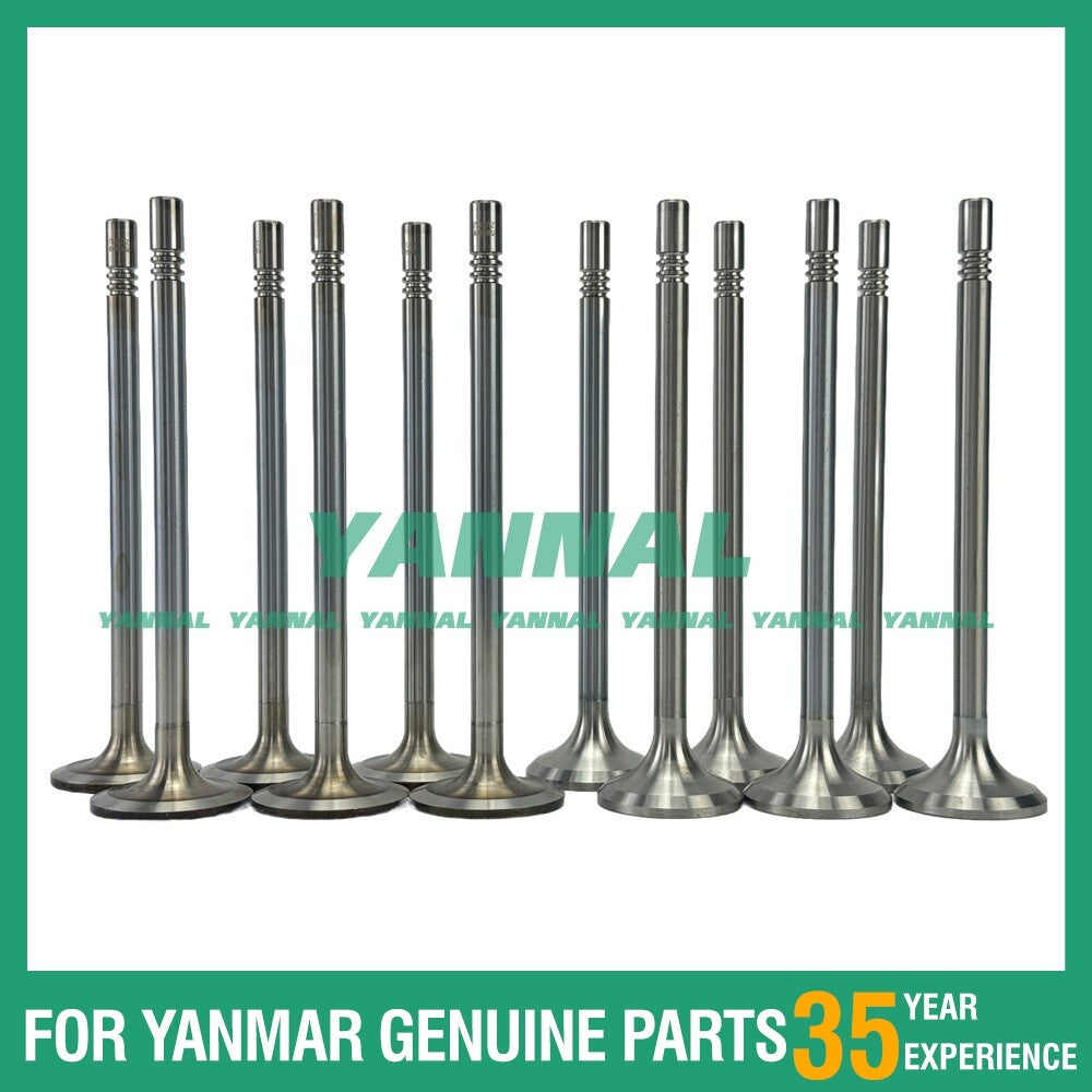 TCD2013-L06-4V Exhaust + Intake Valve for Deutz Excavator Engines -