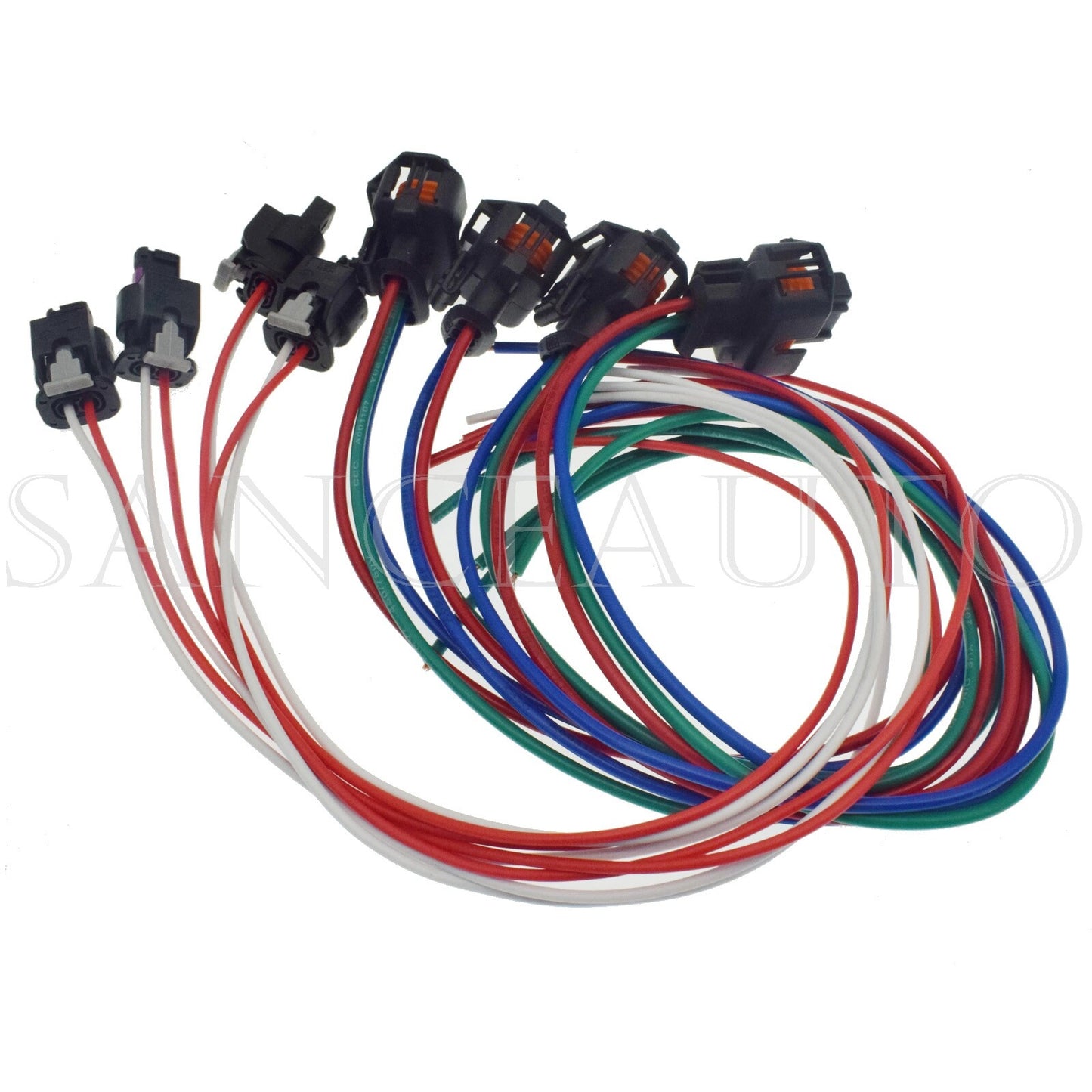 Camshaft position sensor adjuster magnet connector 8-piece set suitable for Mercedes R171 W203- n