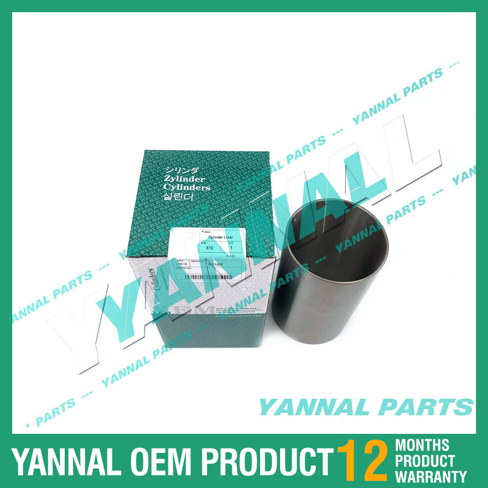One set of D1105 cylinder liners is suitable for Kuobta diesel engine parts.