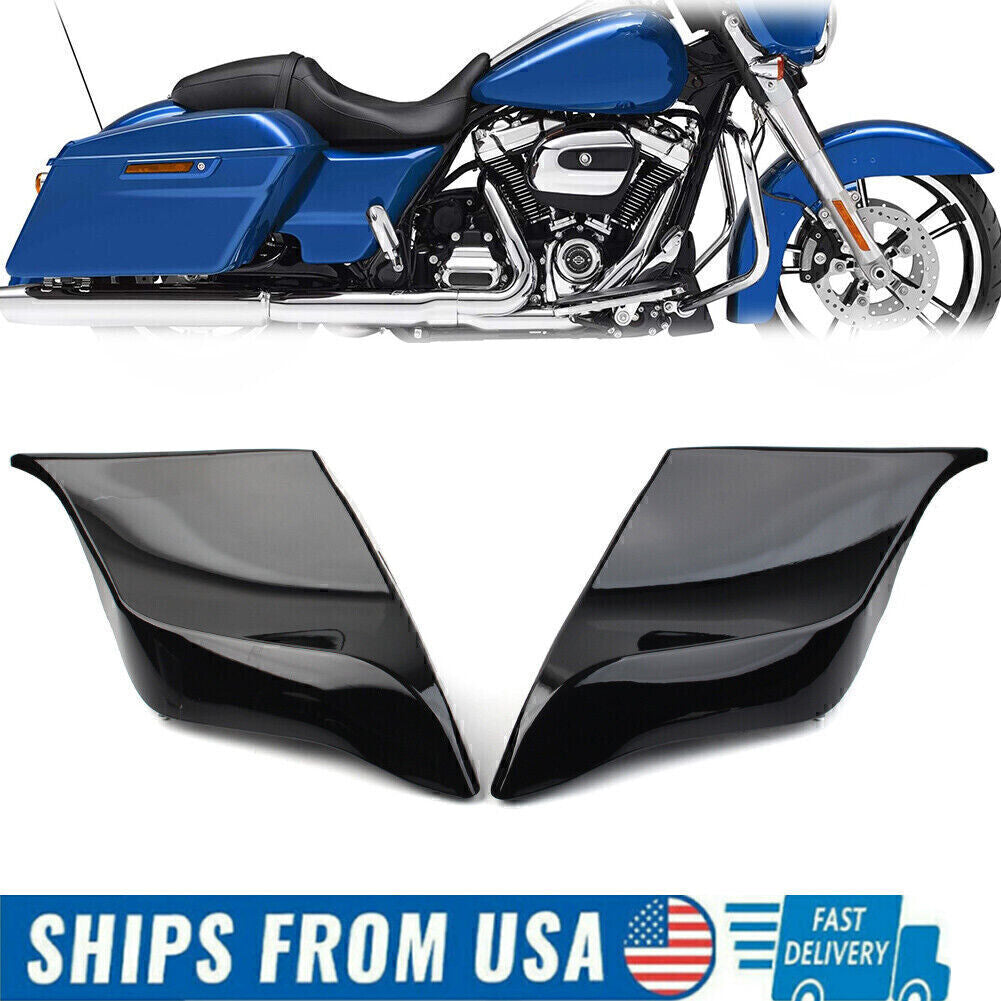 Stretched Extended Side Cover Panel Fit for Harley Touring Road Street Glide 2014-21