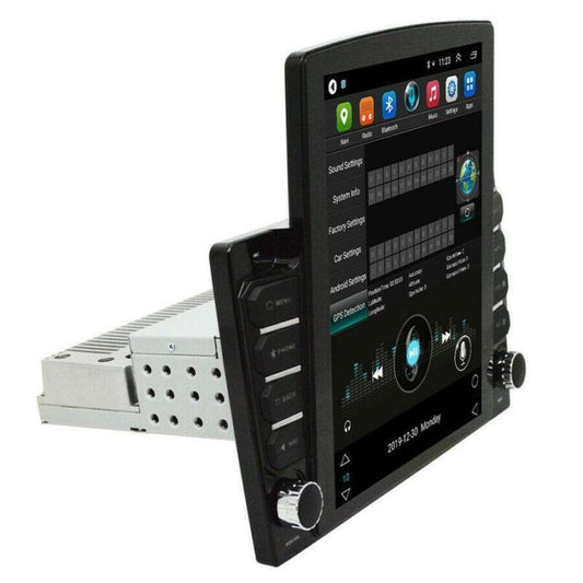 1X Car 10.1 Android 8.1 Stereo GPS MP5 Player Single 1Din WiFi Quad Core Radio