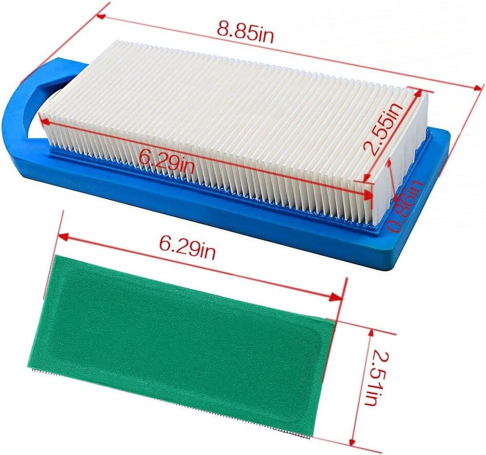 Air Filter with Pre Filter for BriggsStratton 4211 4214 5077h 5077K for Crafts